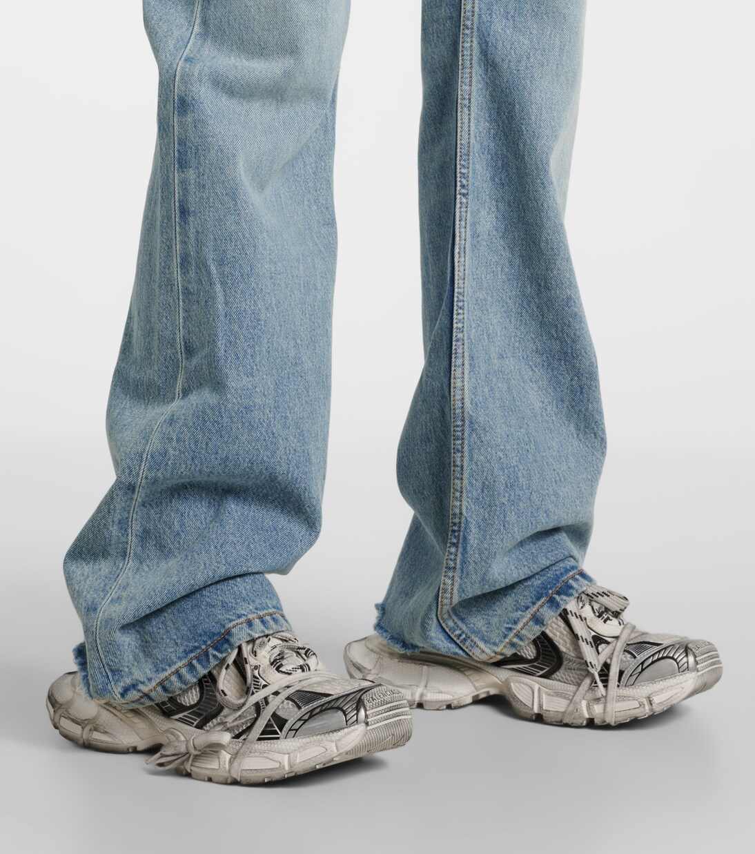 Jean ample à taille mi-haute | Balenciaga