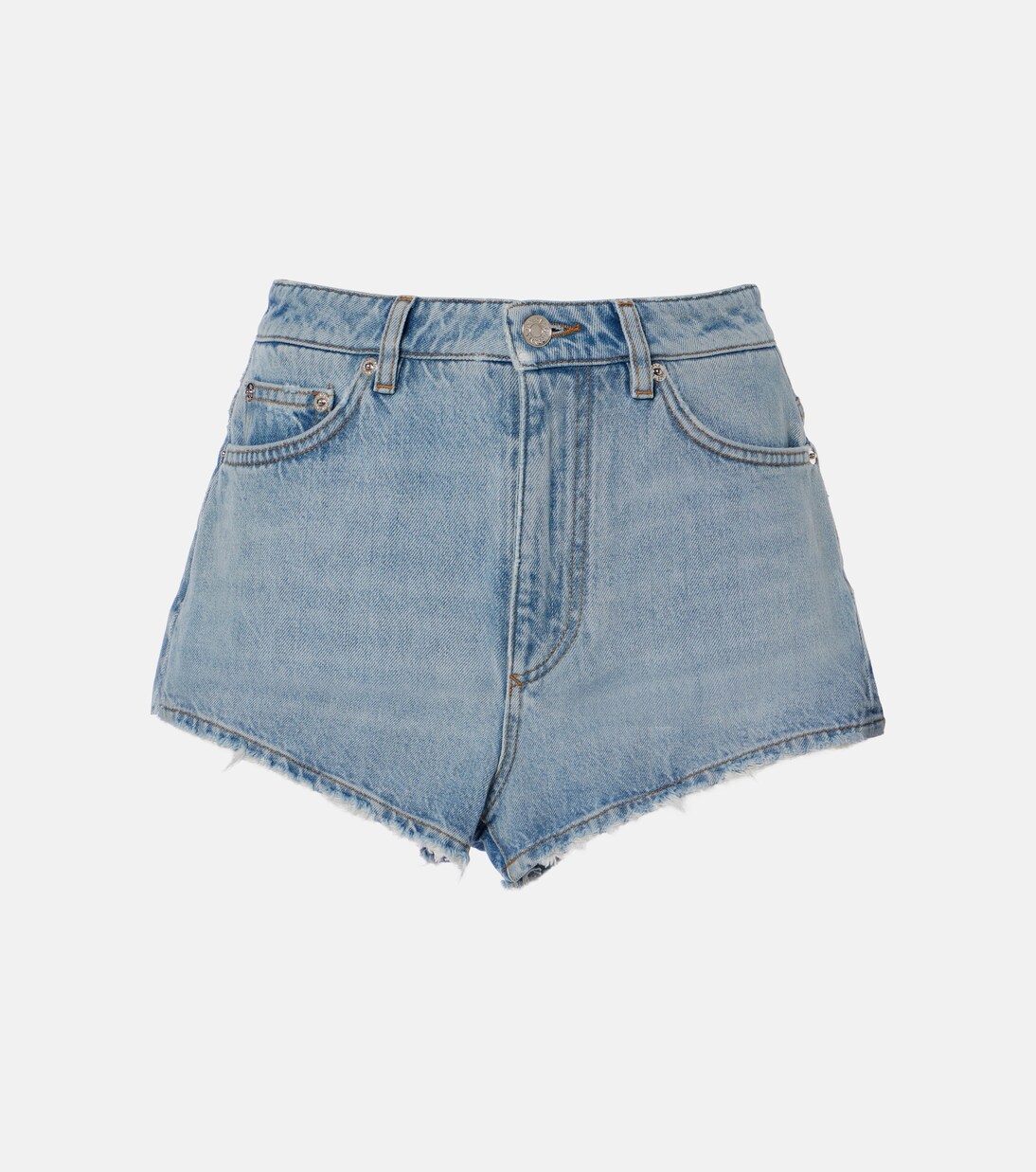 High-rise denim shorts | Dolce&Gabbana