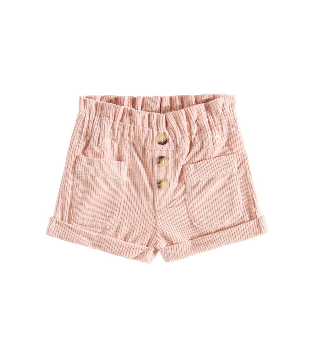 Baby cotton velvet shorts | Chloé Kids