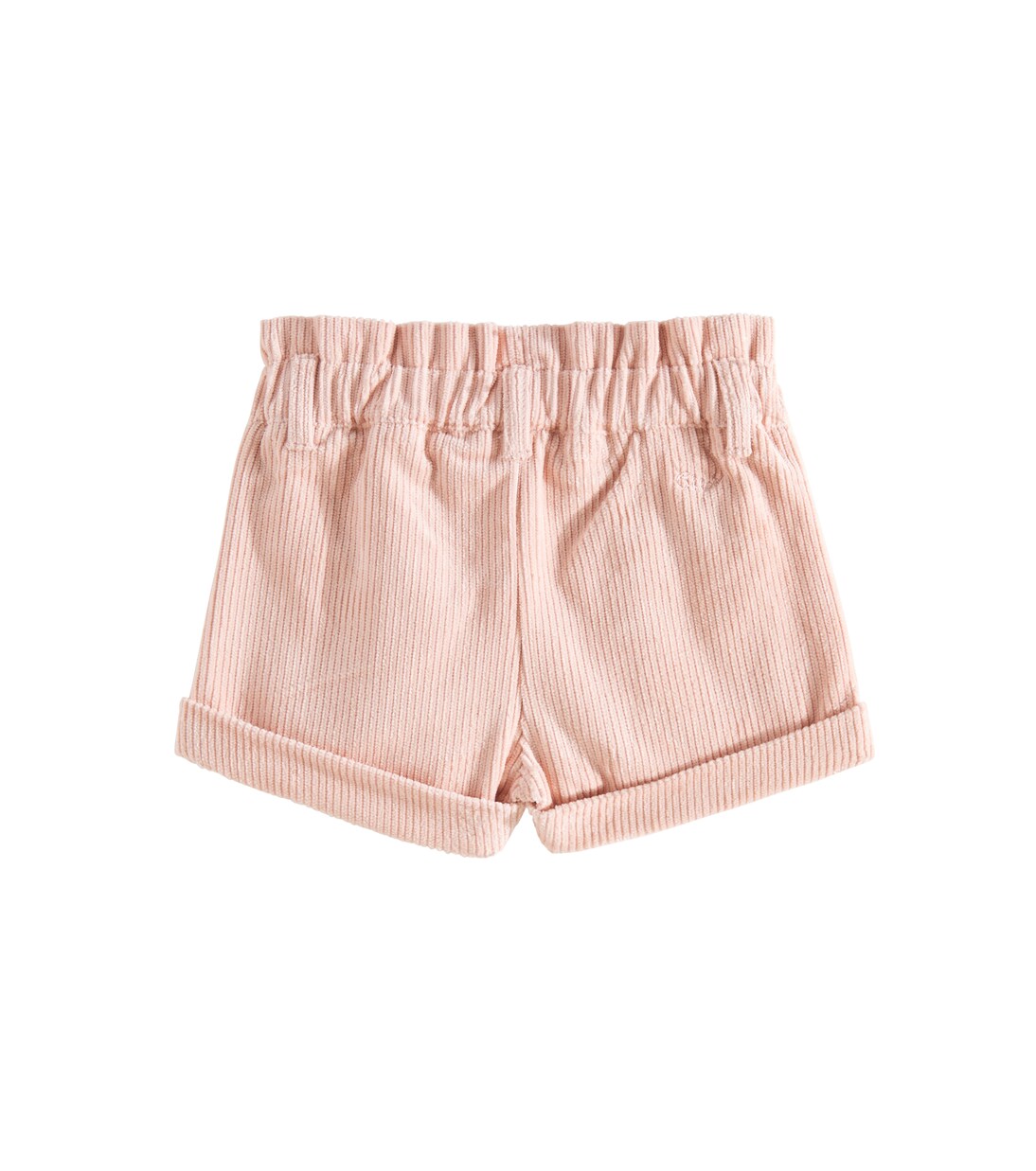 Baby cotton velvet shorts | Chloé Kids