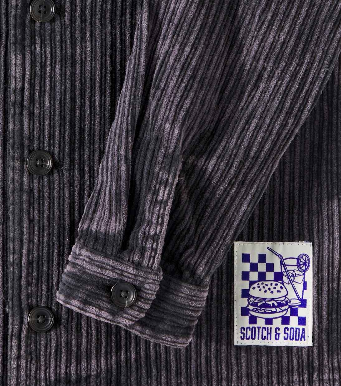 Cotton corduroy overshirt | Scotch & Soda Kids