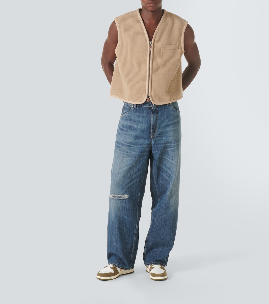 Baskets Dunk Low Retro en cuir | Nike