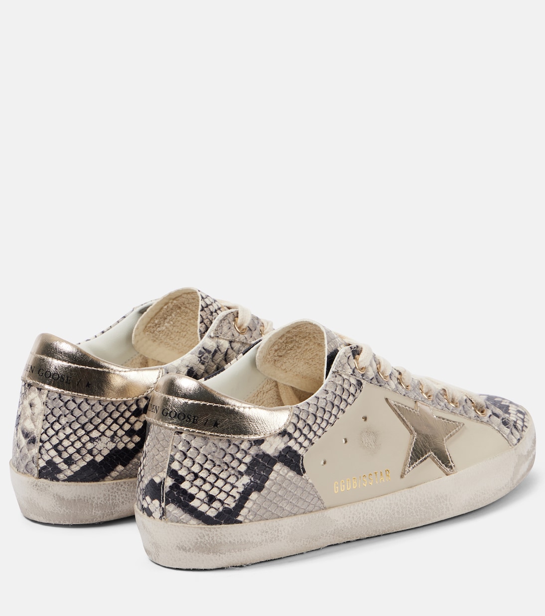 Bedruckte Sneakers Super-Star aus Leder | Golden Goose