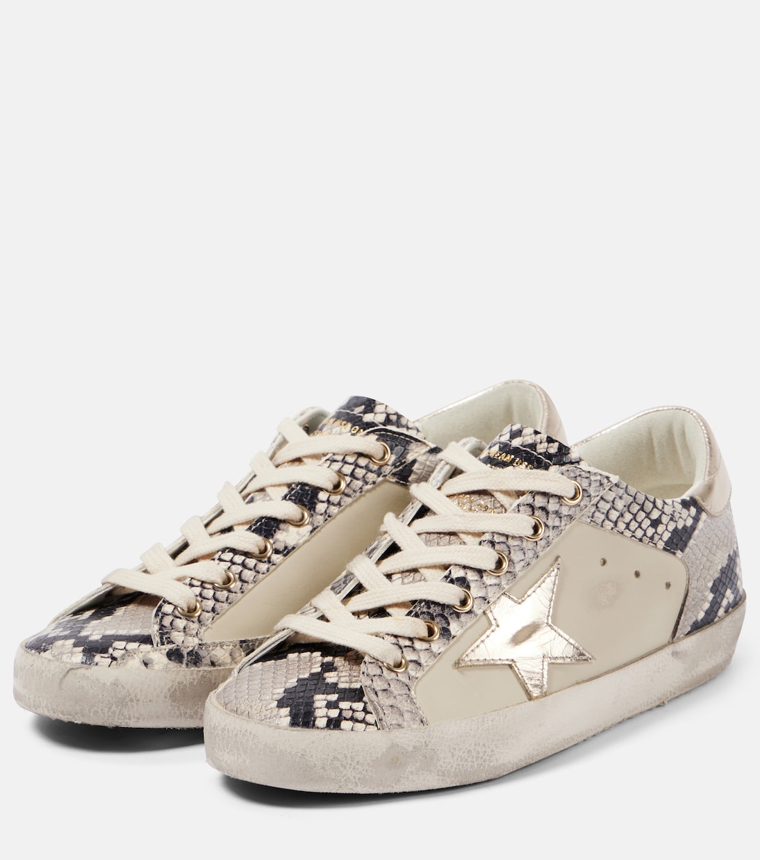 Bedruckte Sneakers Super-Star aus Leder | Golden Goose