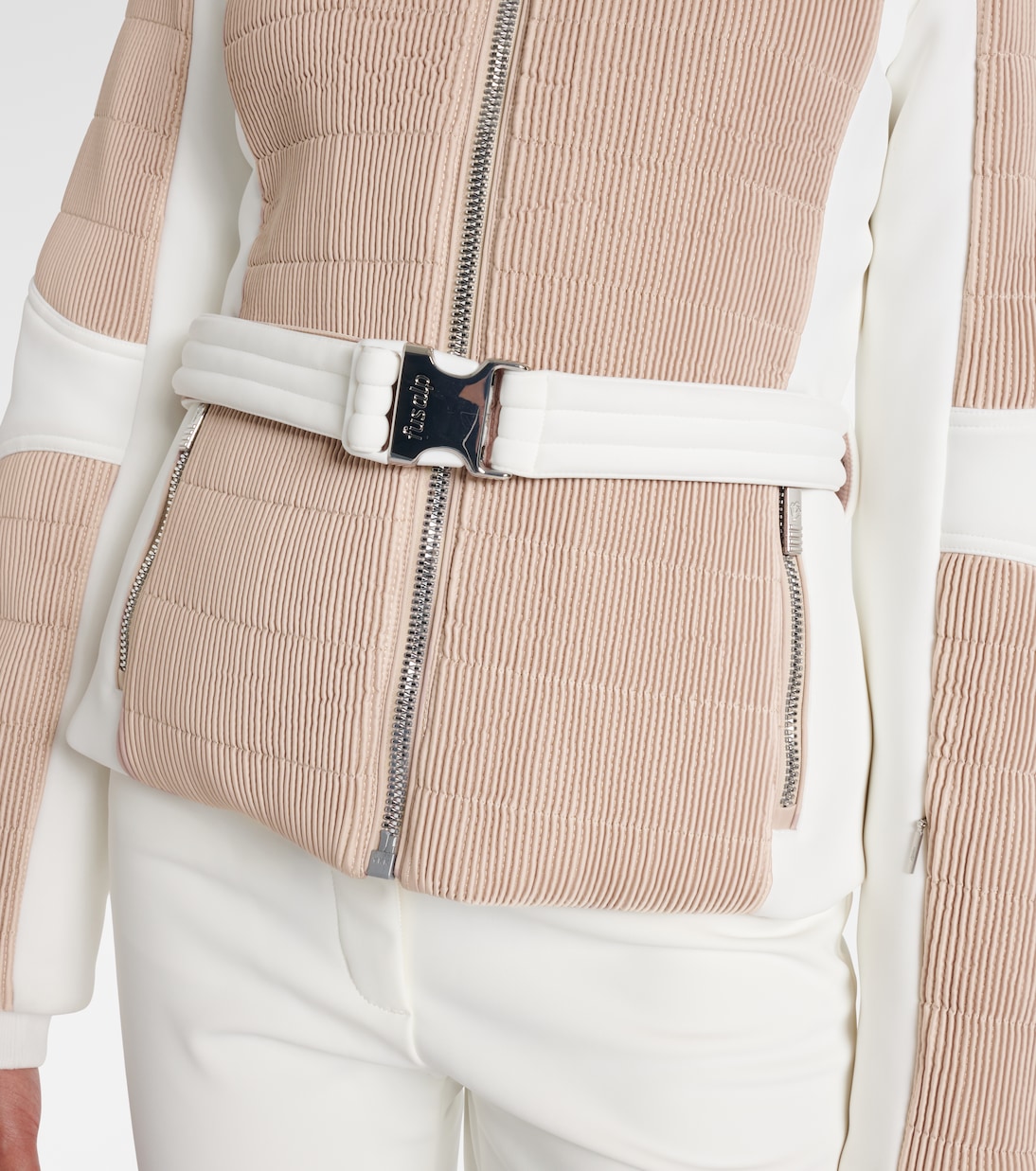 Gitu faux fur-trimmed ski jacket | Fusalp