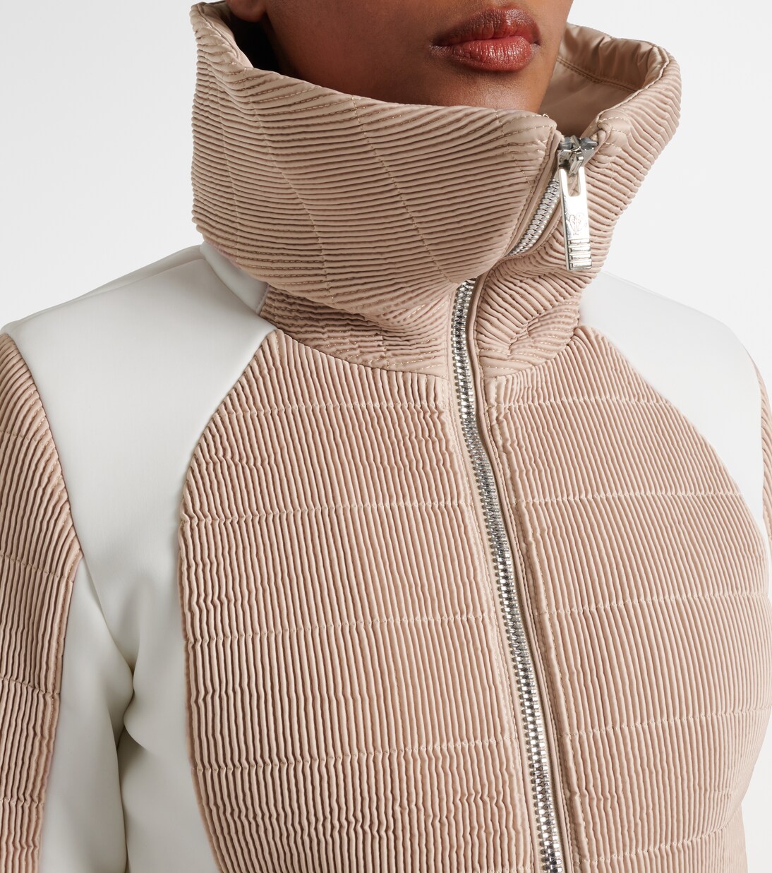 Gitu faux fur-trimmed ski jacket | Fusalp