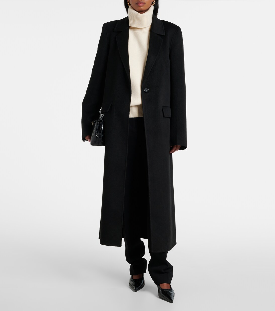 Wool and cashmere-blend turtleneck sweater | Toteme