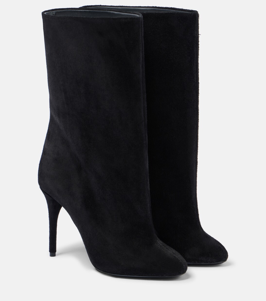 Stiefel aus Veloursleder | Alaïa