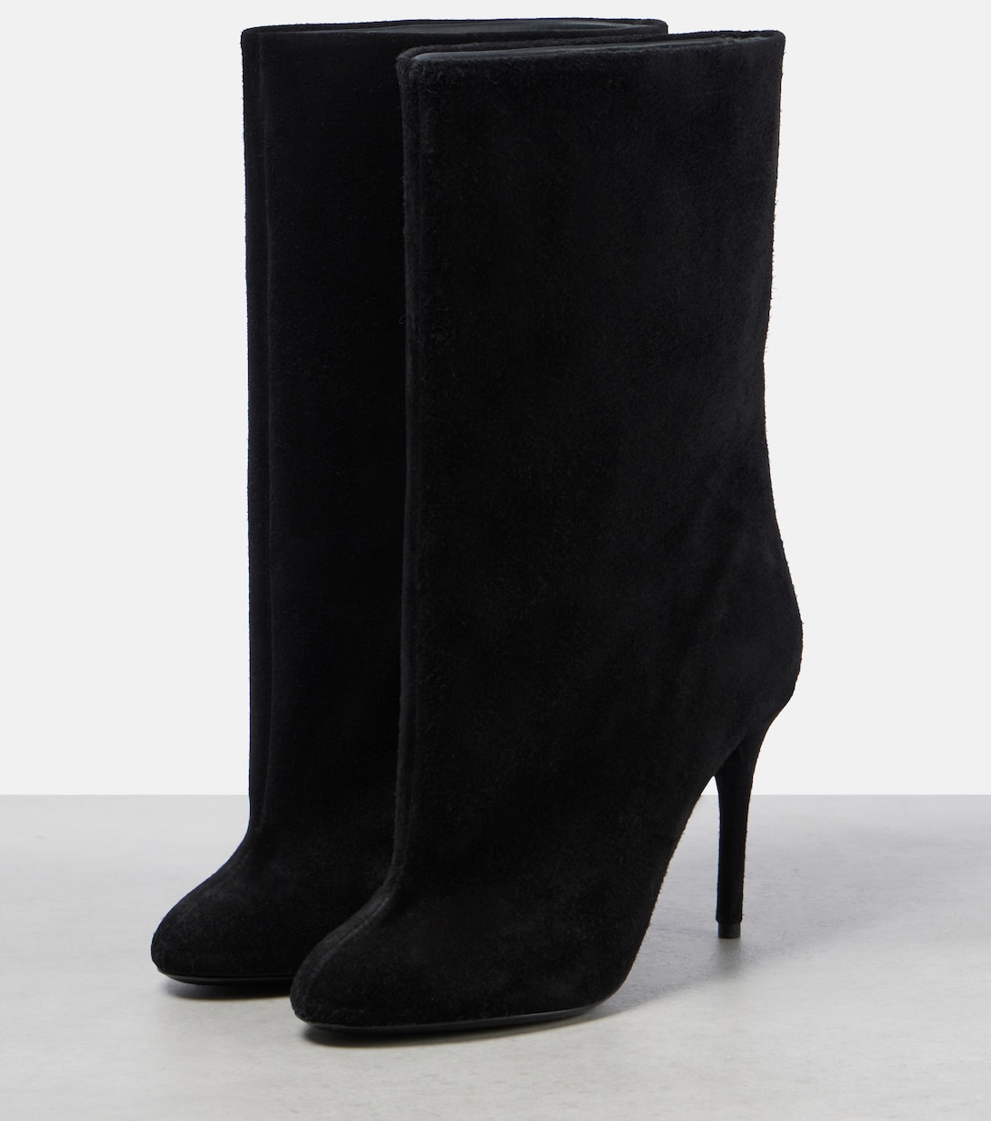 Stiefel aus Veloursleder | Alaïa