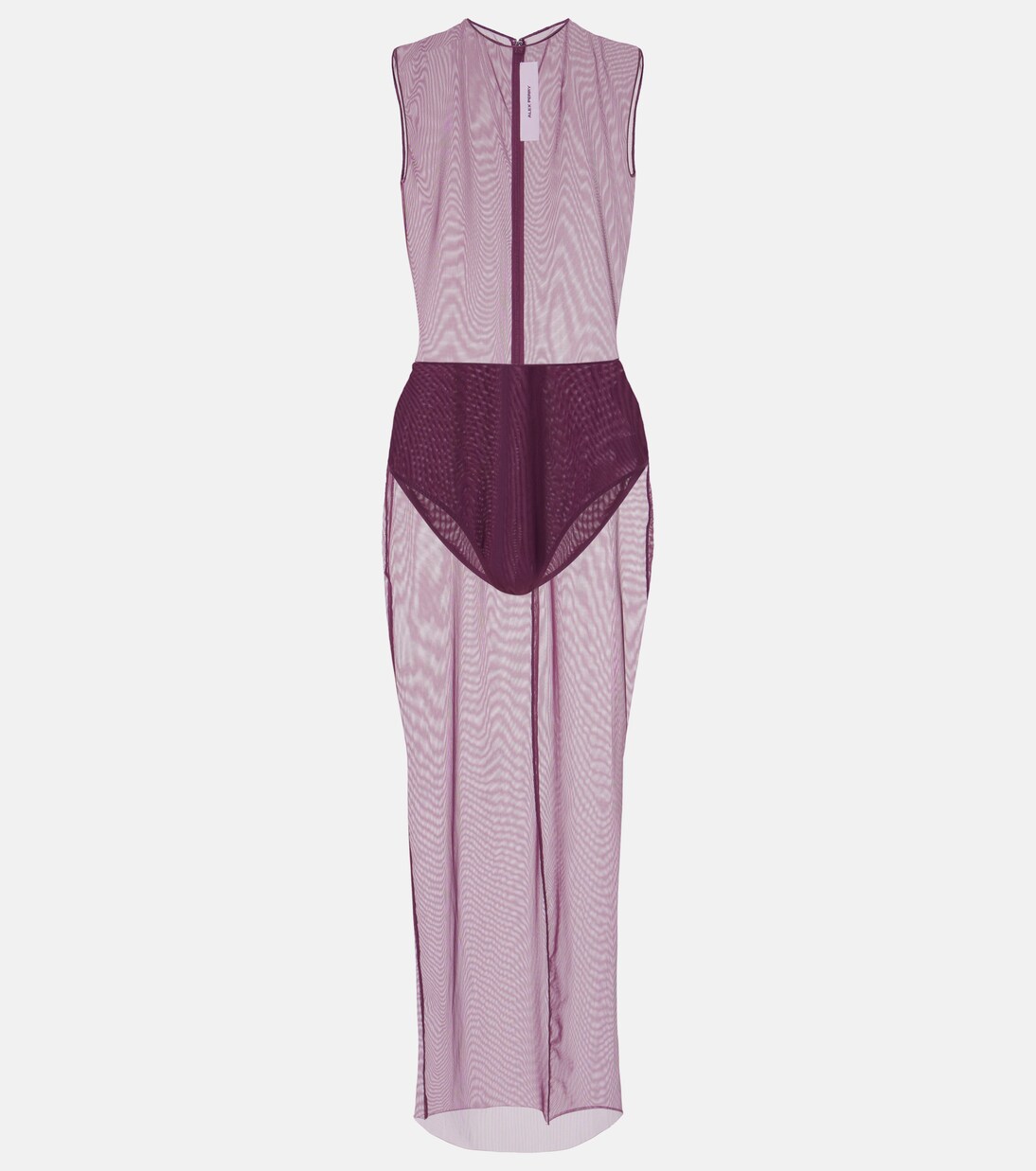 Robe midi en résille | Alex Perry