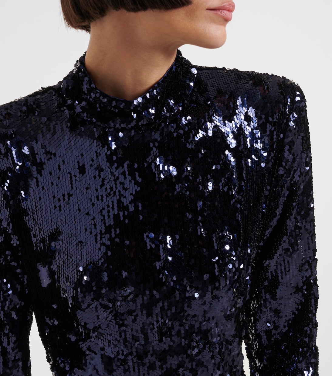 Robe mit Pailletten | Rotate