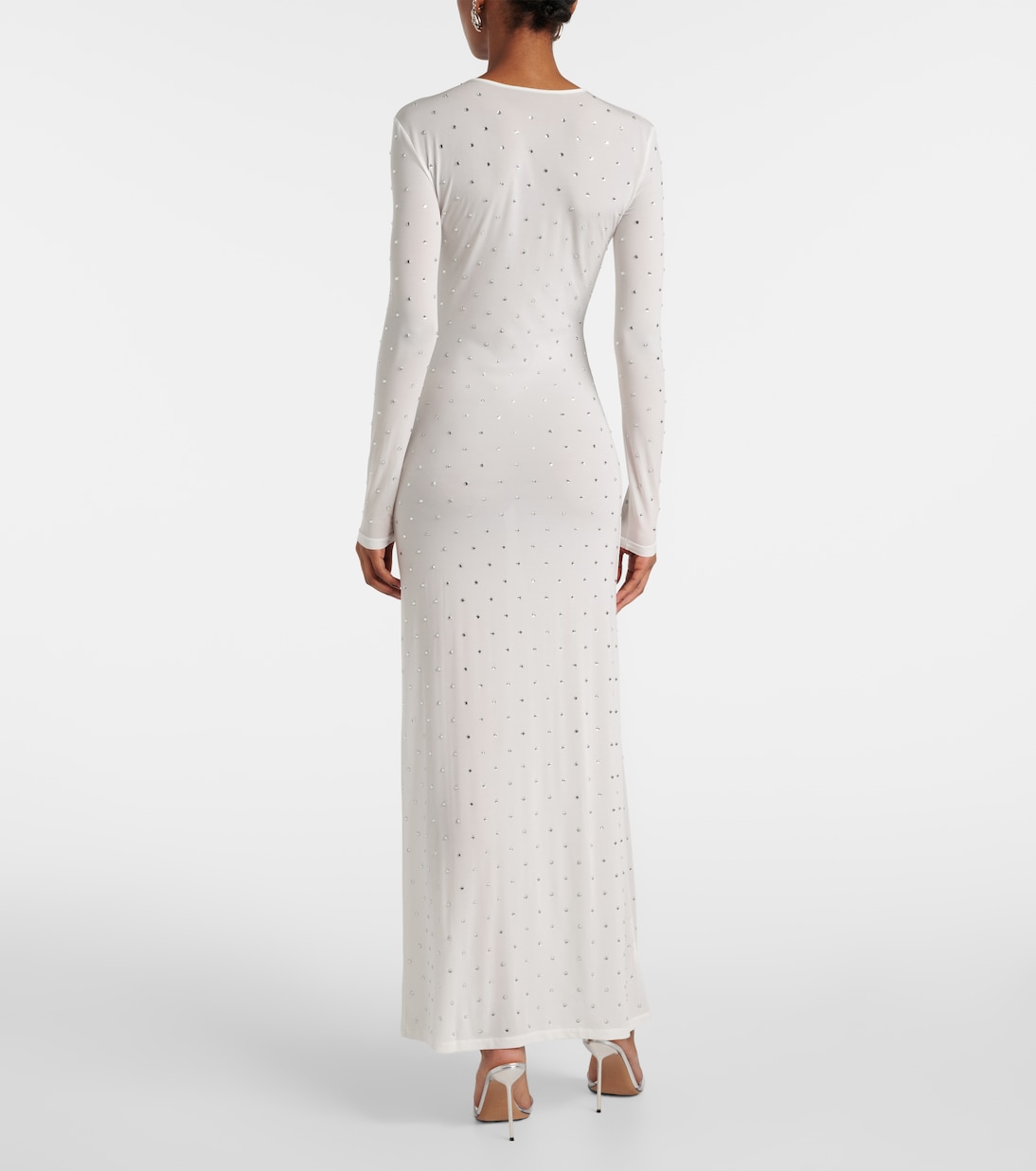 Bridal - Abito lungo con cristalli | Rabanne