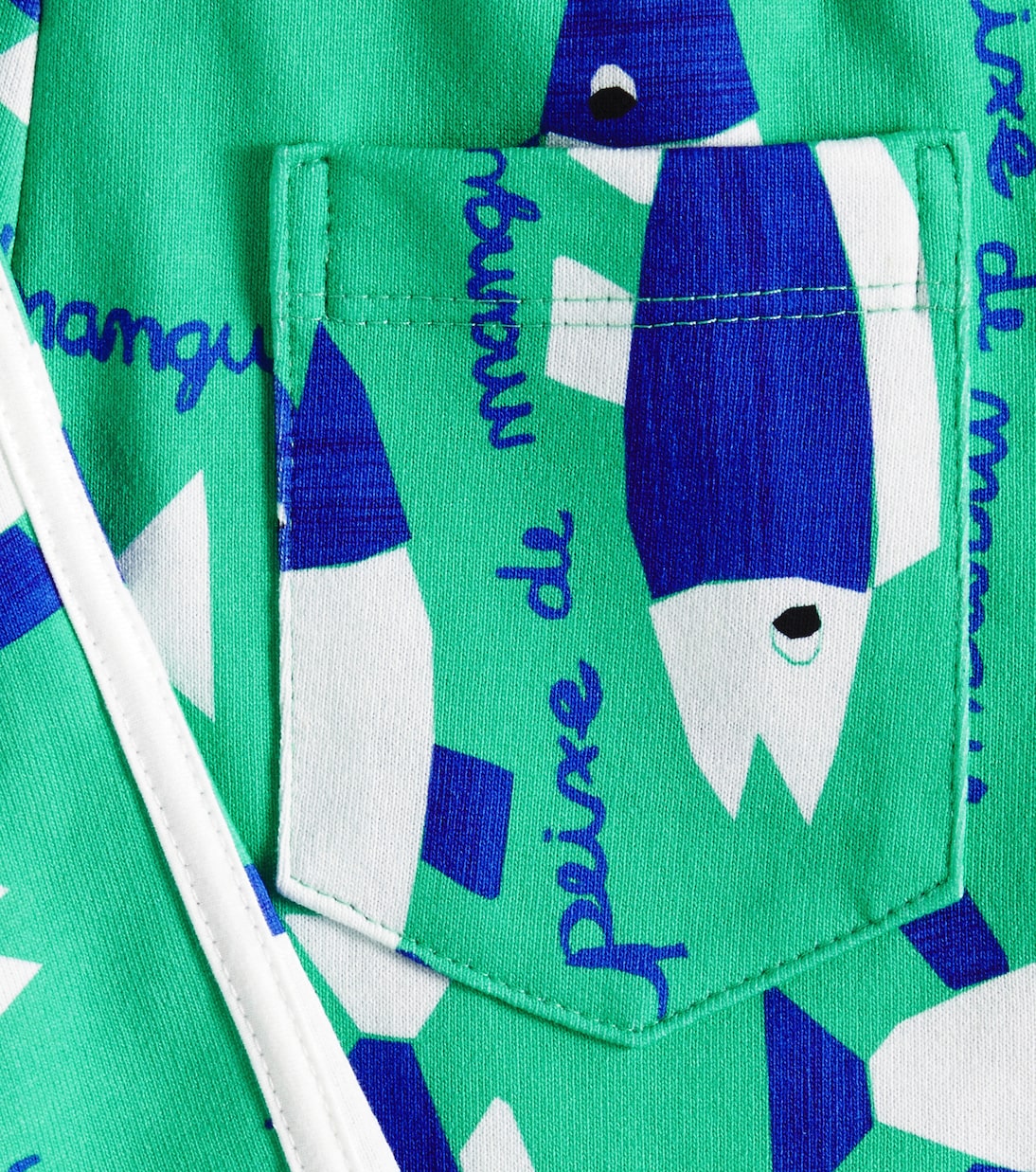 Printed cotton-blend Bermuda shorts  | Fábula