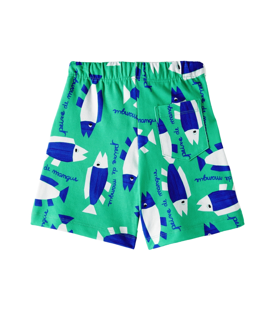 Printed cotton-blend Bermuda shorts  | Fábula