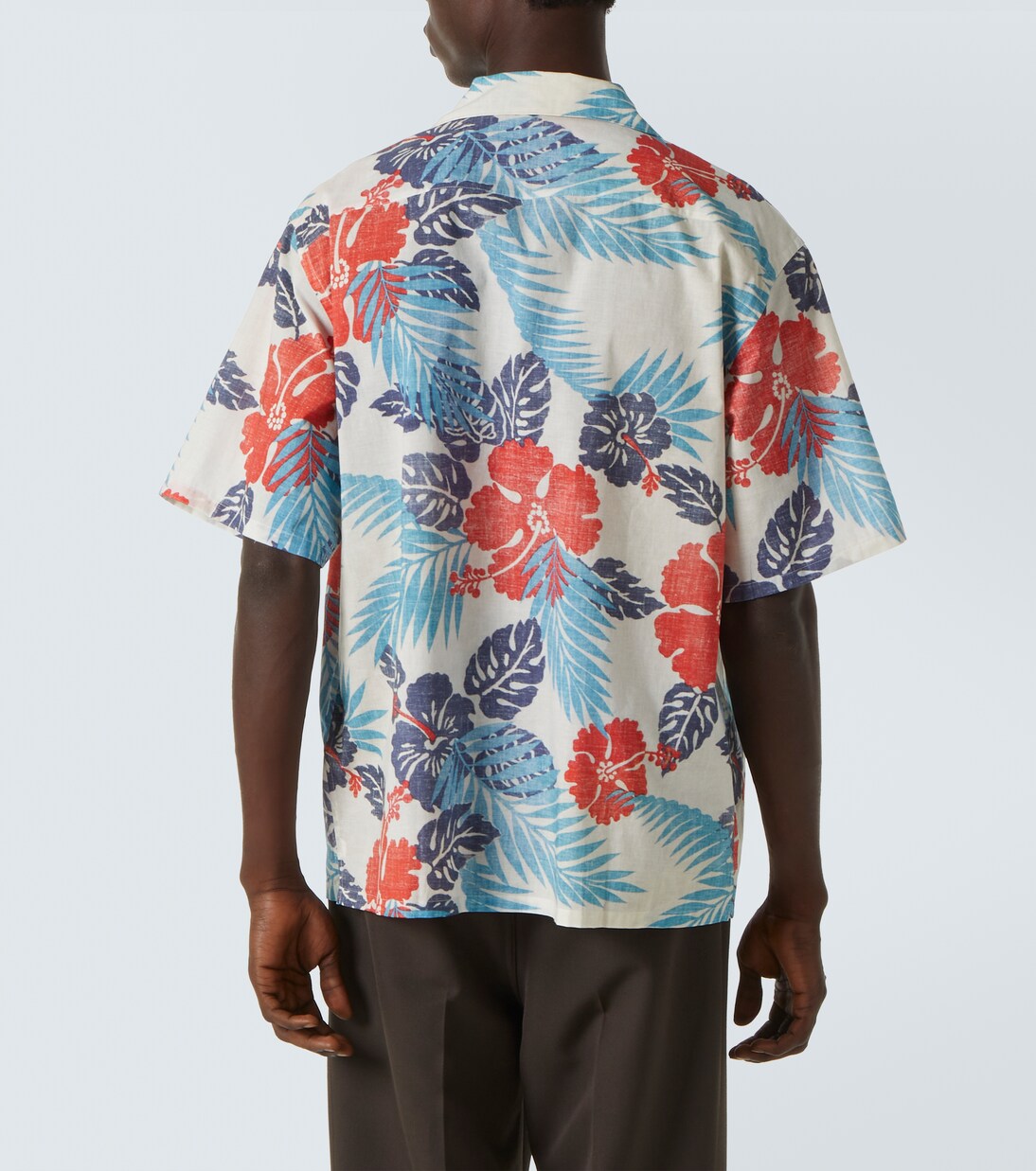 Bedrucktes Hemd aus Baumwolle | Prada