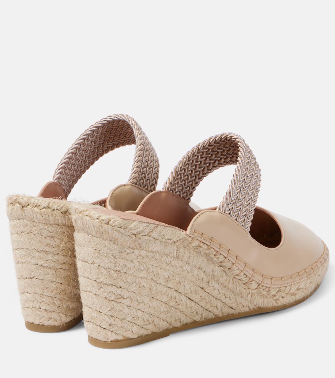 Espadrille-Wedges Siena 70 aus Leder | Malone Souliers