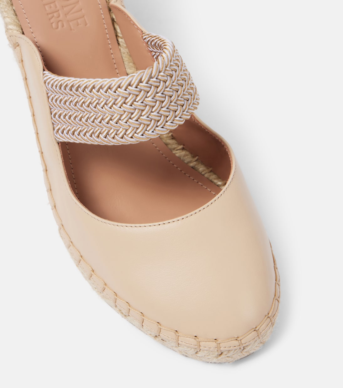 Espadrille-Wedges Siena 70 aus Leder | Malone Souliers