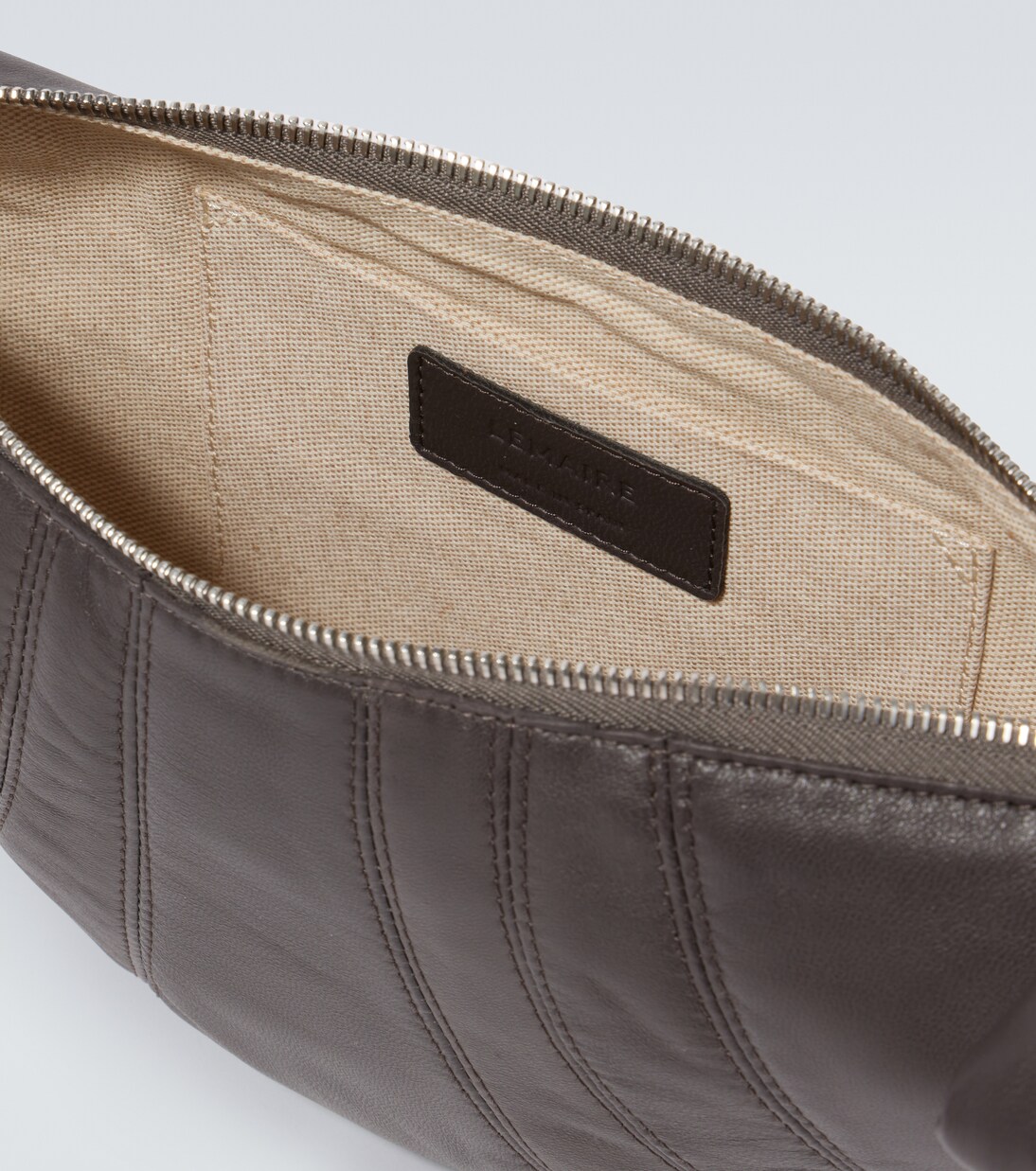 Messenger Bag Croissant Small aus Leder | Lemaire