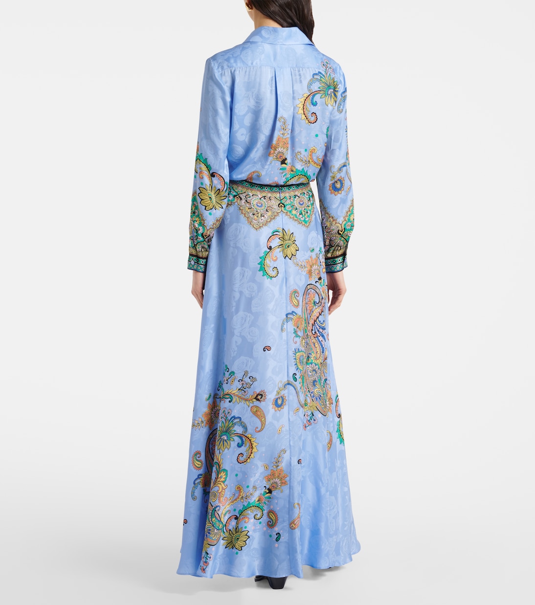 Maxirock aus Crêpe de Chine aus Seide | Etro