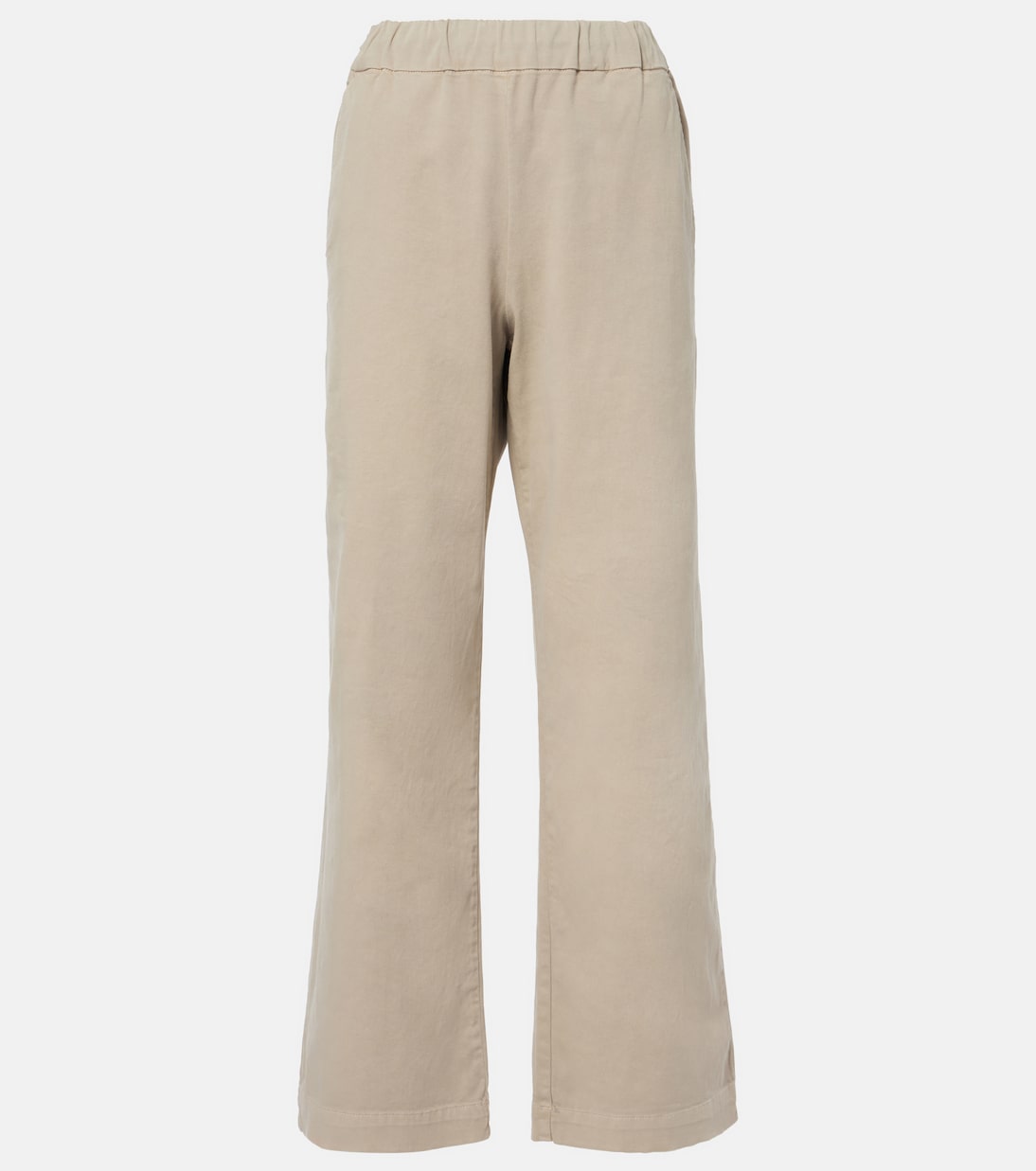 Pantalon droit Naya en coton mélangé | Velvet