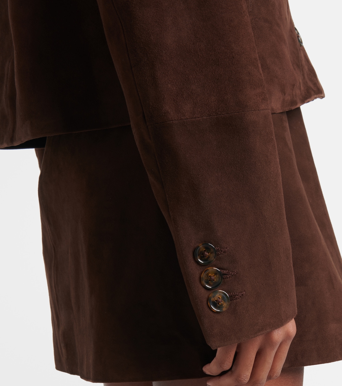 Veste Gliss Bolero en daim | Blazé Milano