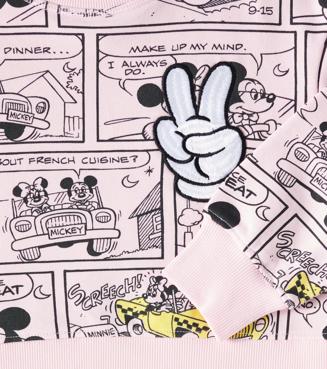 ®x Disney سويت شيرت من قطن جيرسيه بطبعات | Marc Jacobs Kids