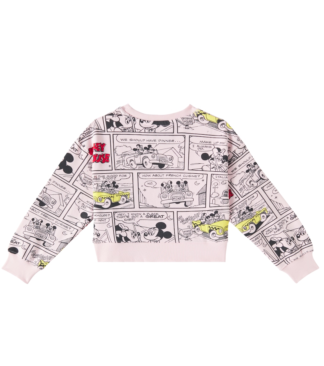 ®x Disney سويت شيرت من قطن جيرسيه بطبعات | Marc Jacobs Kids