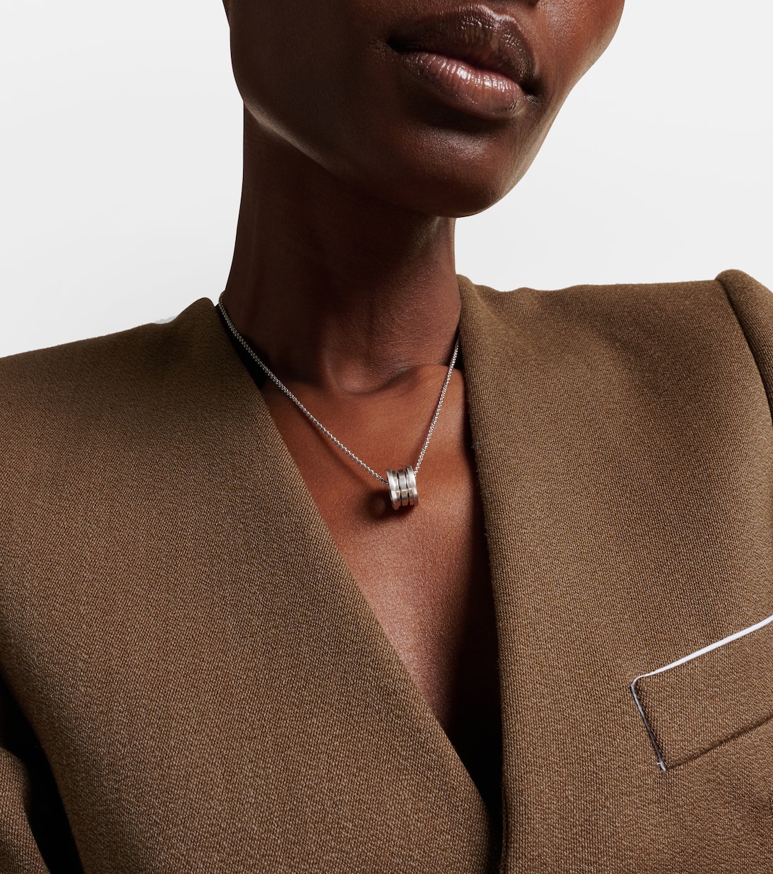 Collana B.zero1 in oro bianco 18kt | Bvlgari