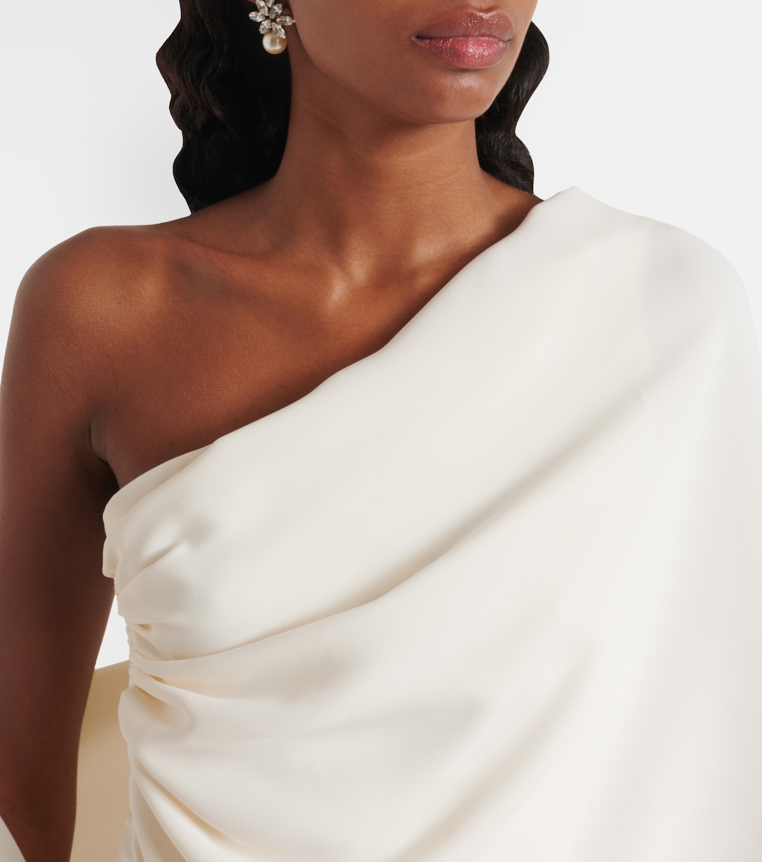 Robe de cocktail en crêpe de soie | Marmar Halim