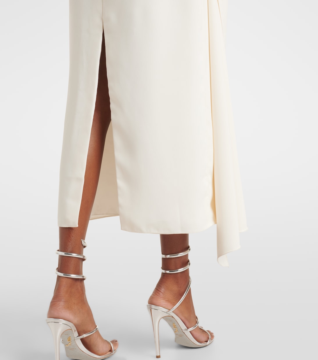 Robe de cocktail en crêpe de soie | Marmar Halim