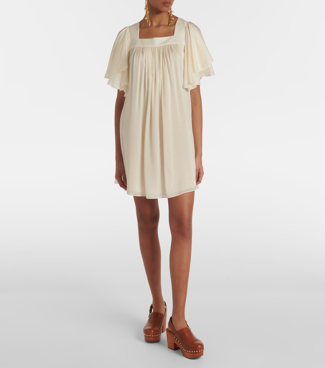 Ro33 silk minidress | Chloé