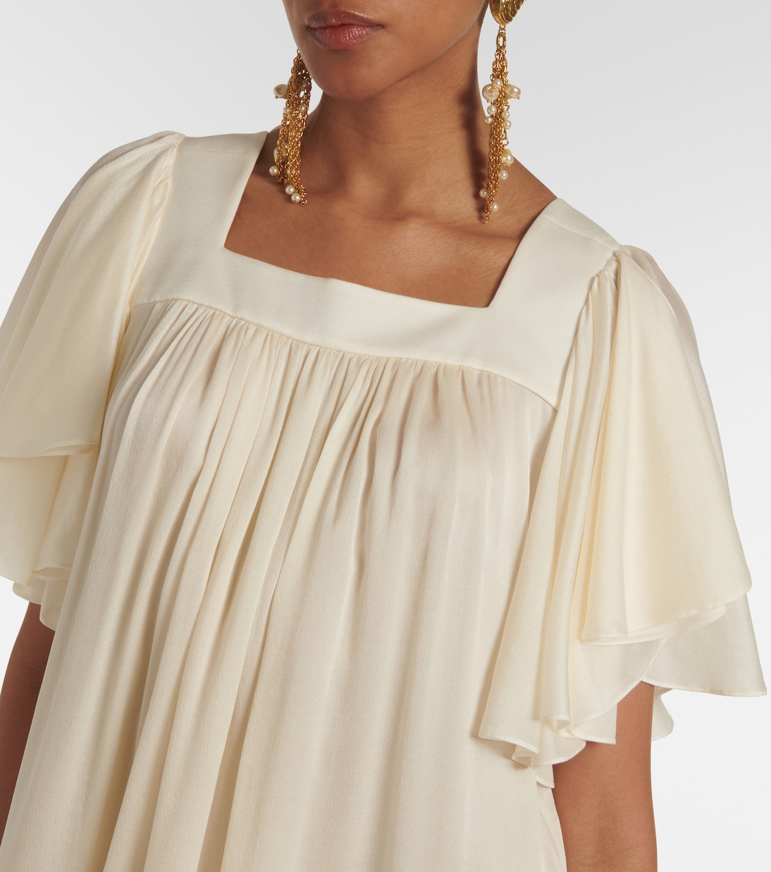 Ro33 silk minidress | Chloé