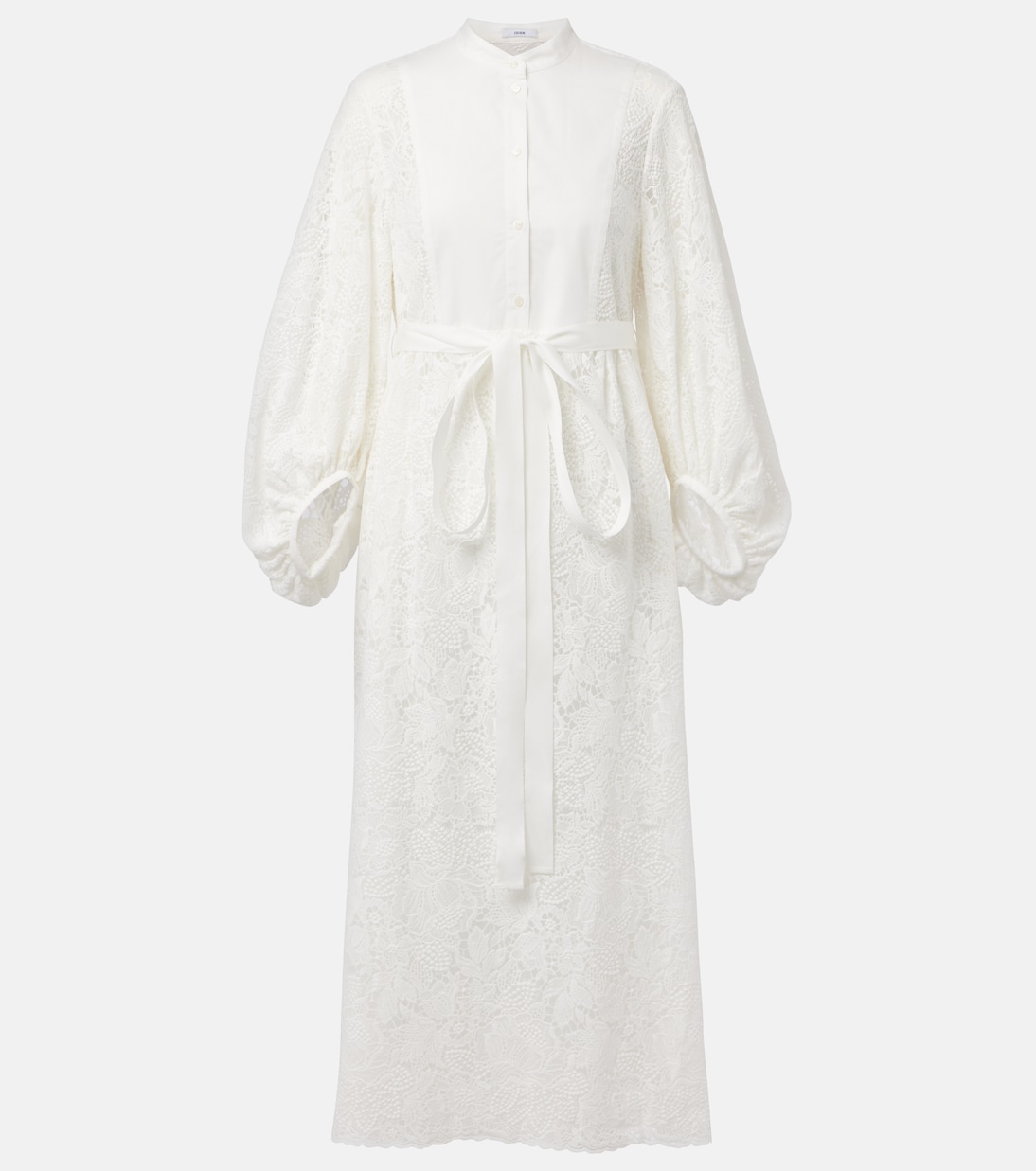 Midikleid aus Baumwollspitze | Erdem