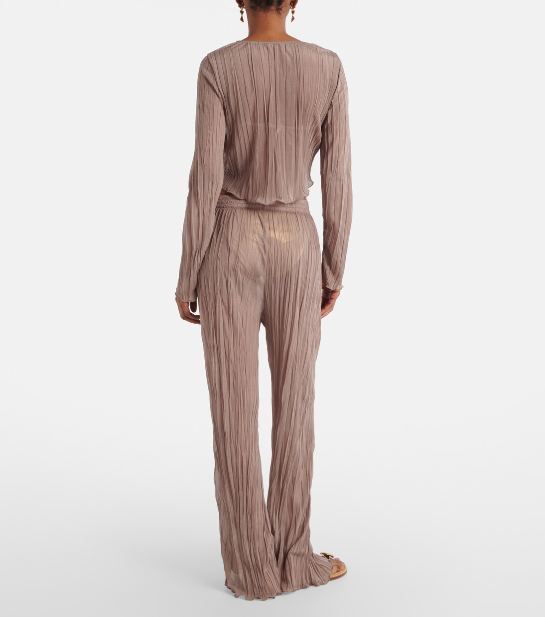 Crop top Dania transparente | Jade Swim