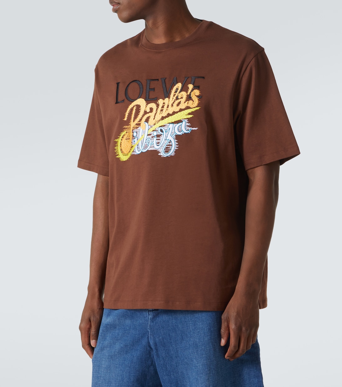 Paula's Ibiza printed cotton jersey T-shirt | Loewe