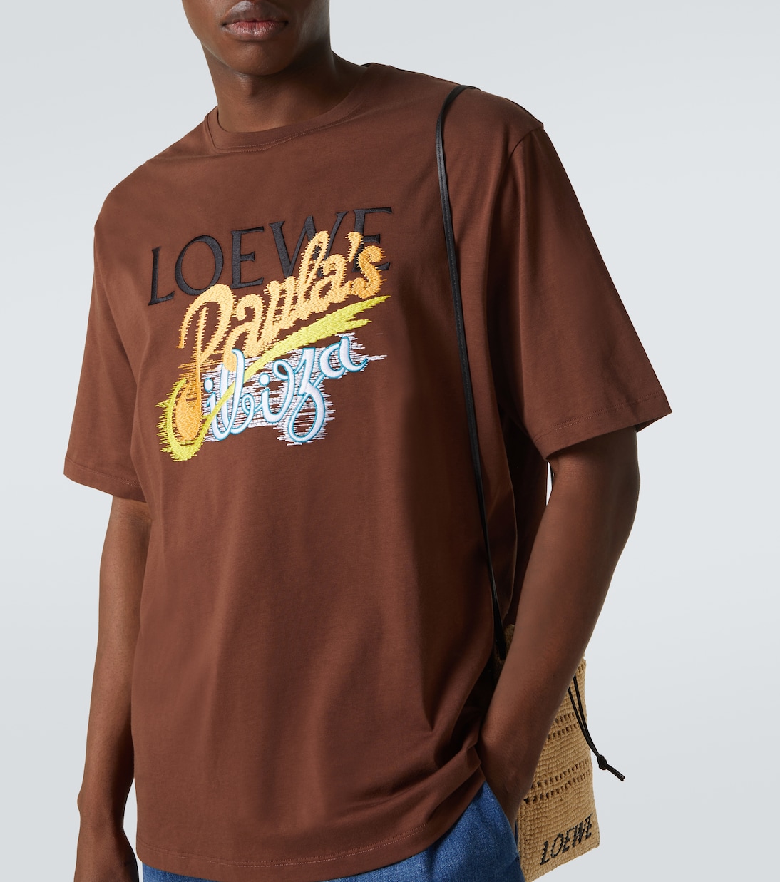 Paula's Ibiza printed cotton jersey T-shirt | Loewe