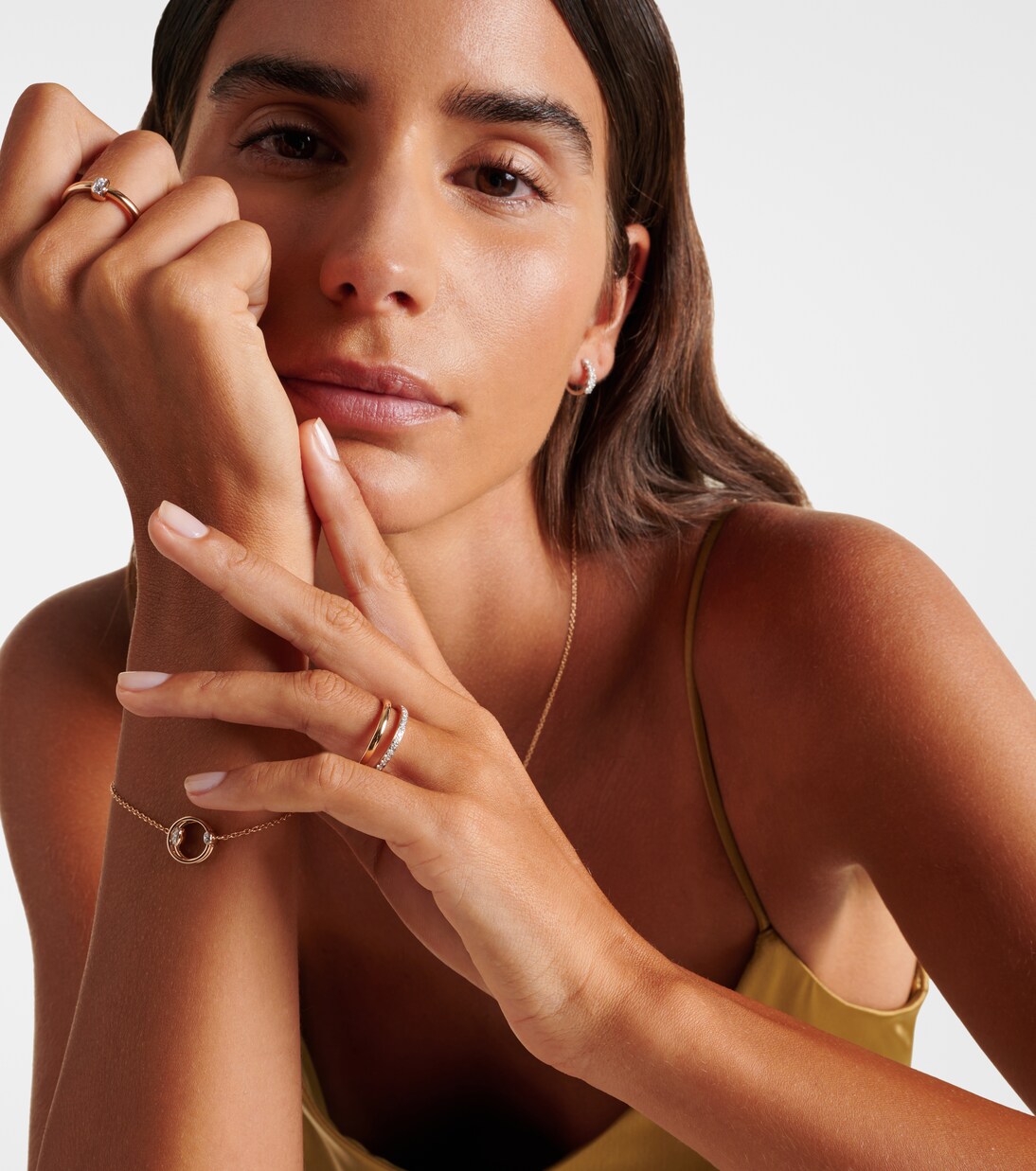 Bague Pomellato Together en or rose 18 ct et diamants | Pomellato