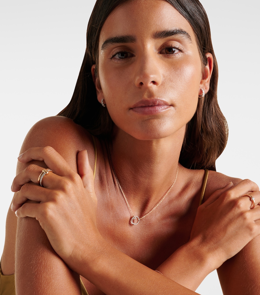 Bague Pomellato Together en or rose 18 ct et diamants | Pomellato