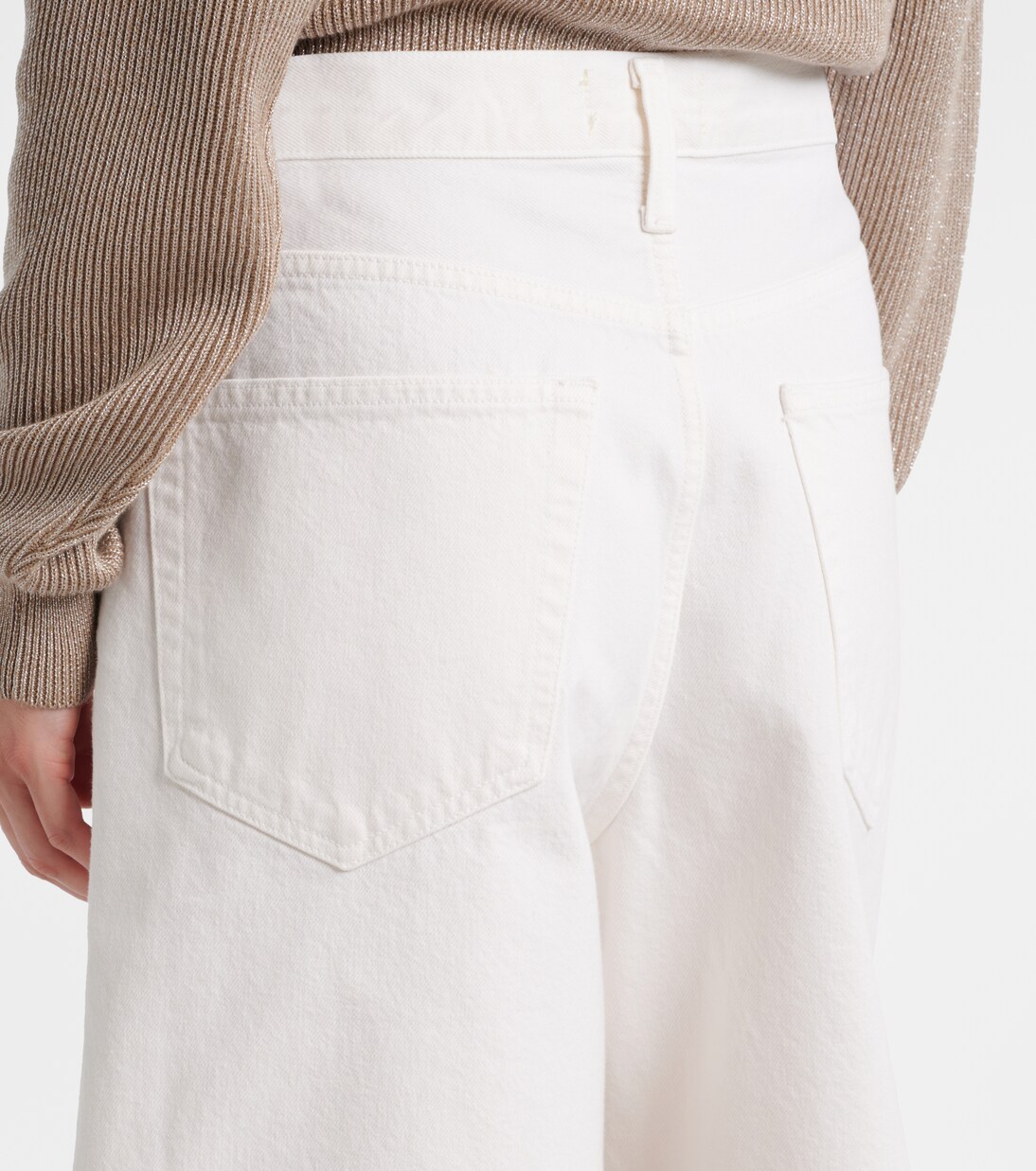 Mid-Rise Jeansshorts Indra | Agolde