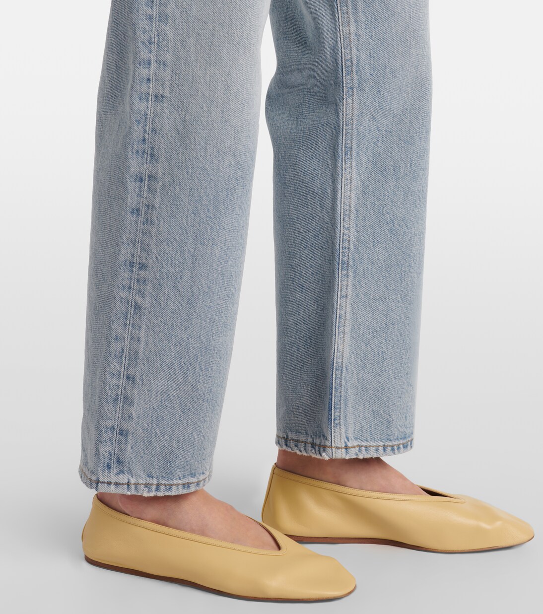 Jean droit à taille mi-haute | Agolde