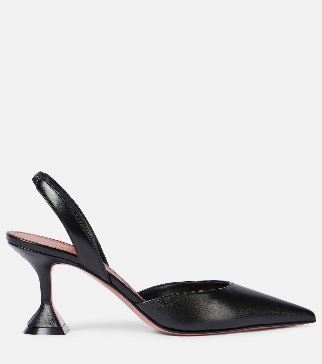 Holli 70 leather slingback pumps | Amina Muaddi