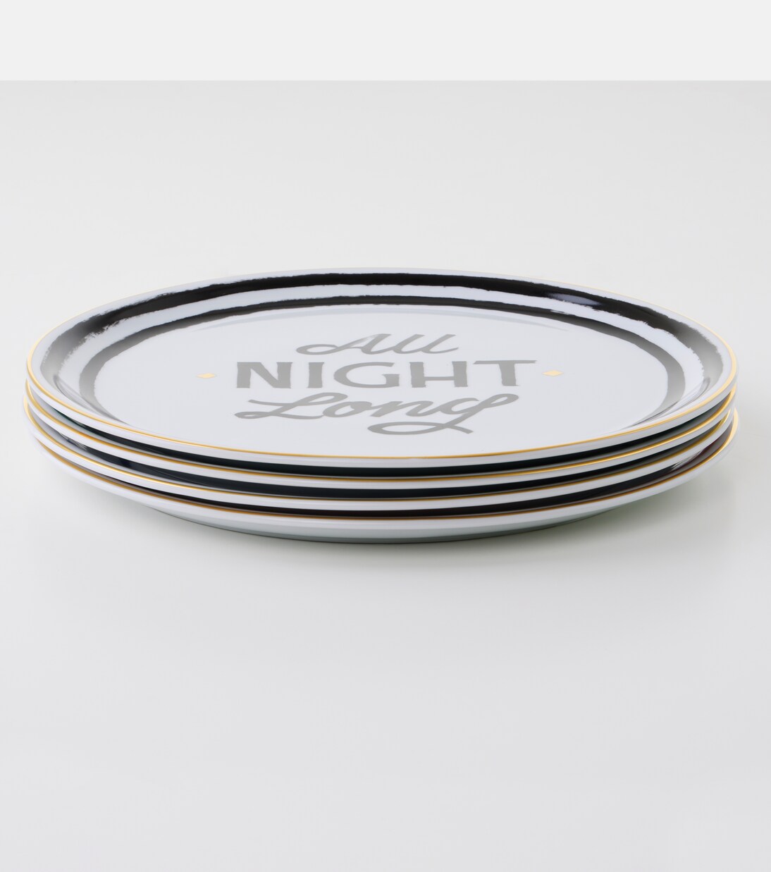 The Club set of 4 pizza plates | Bitossi