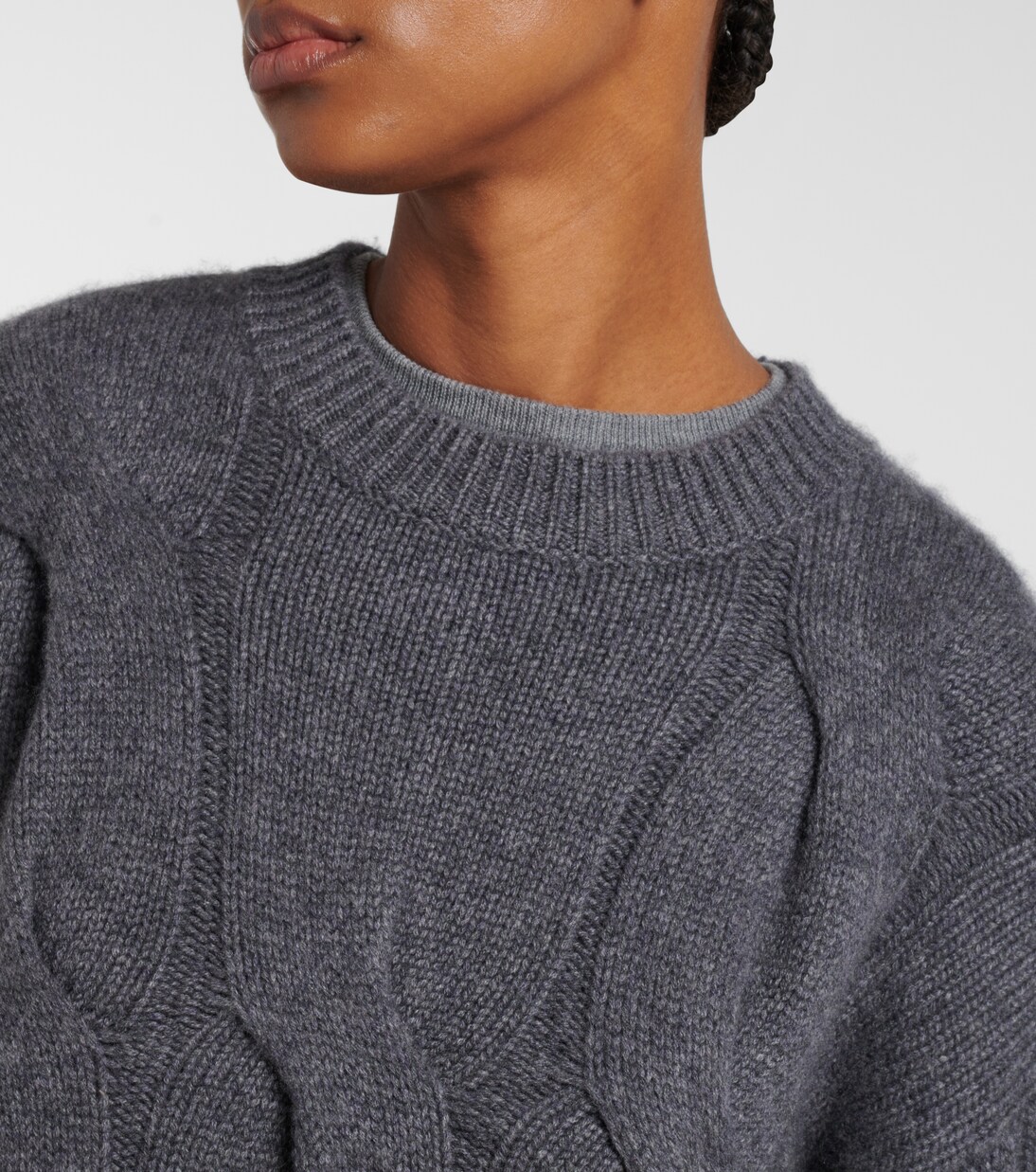 Sammie cable-knit cashmere sweater | Lisa Yang