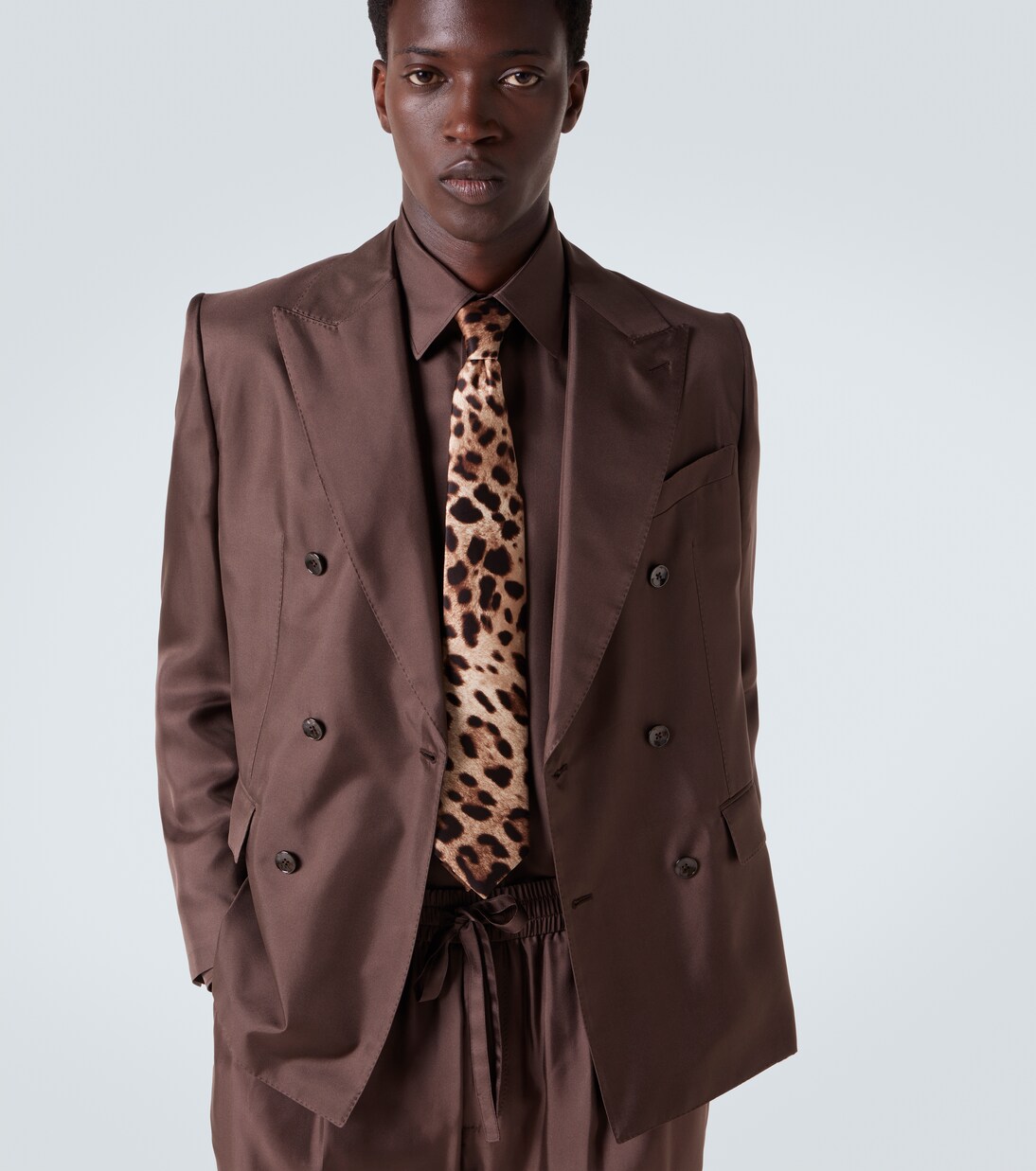 Bedruckte Krawatte aus Seiden-Twill | Dolce&Gabbana