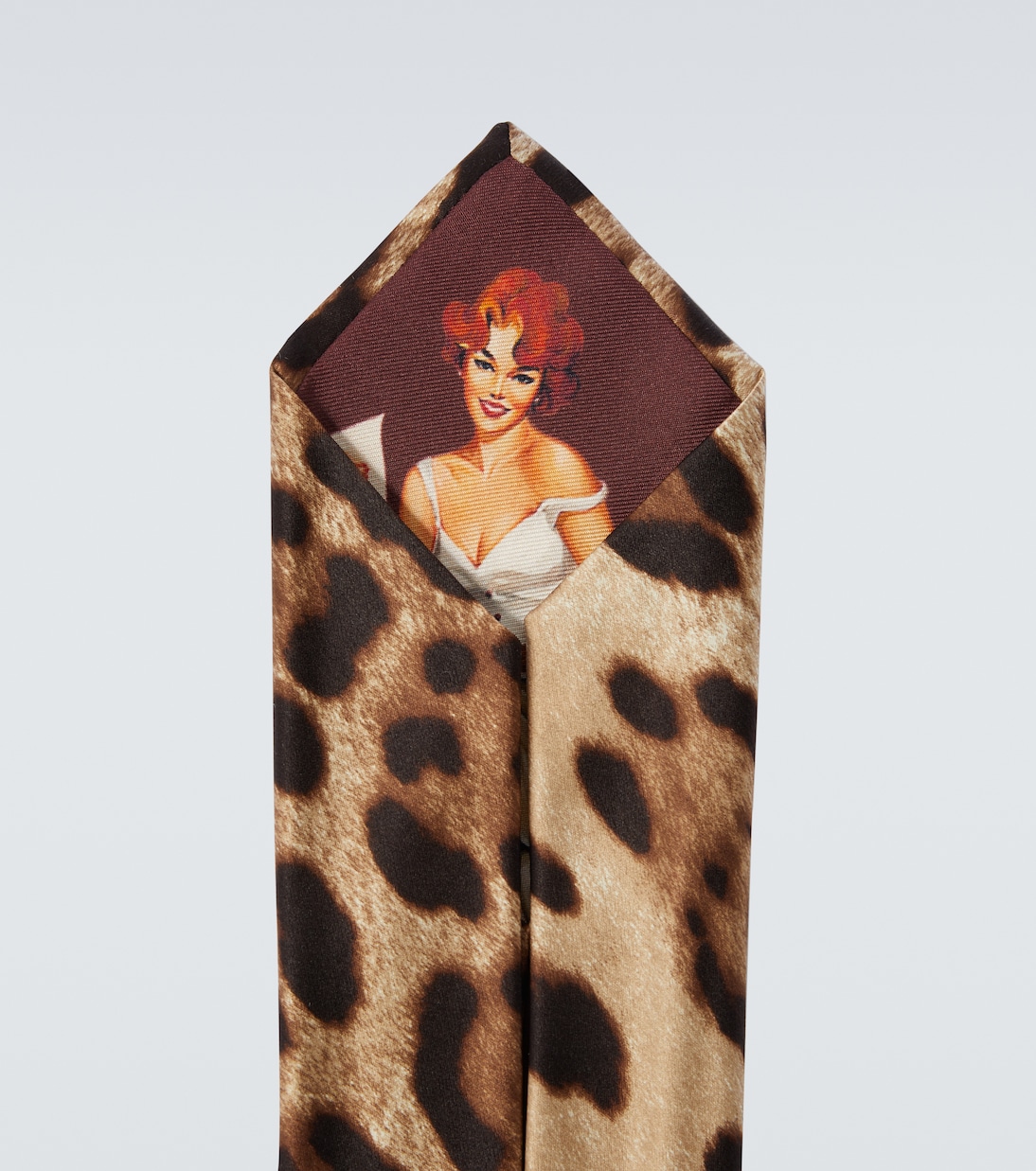 Bedruckte Krawatte aus Seiden-Twill | Dolce&Gabbana