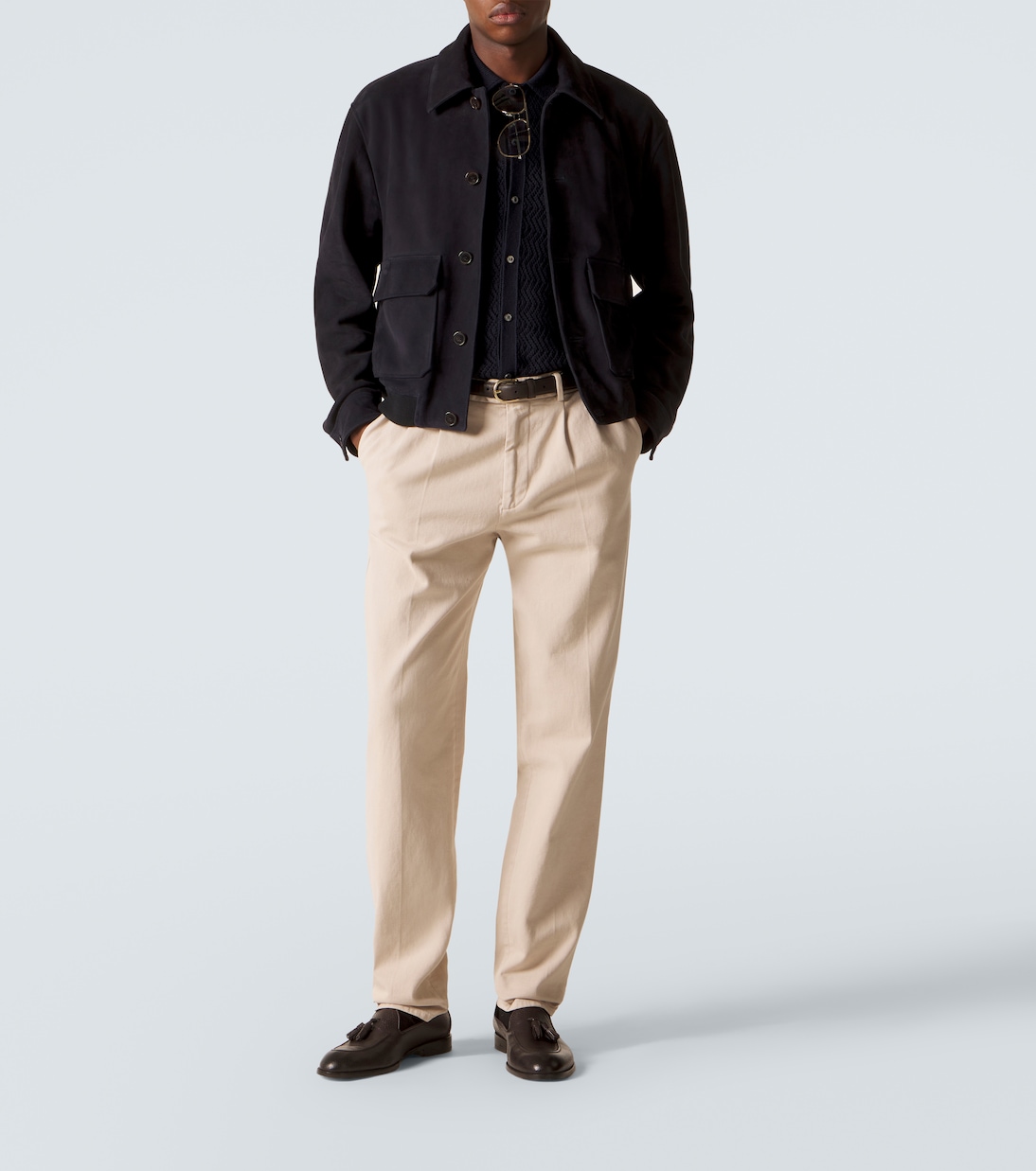 Hemd Chevron aus Baumwolle | Ralph Lauren Purple Label