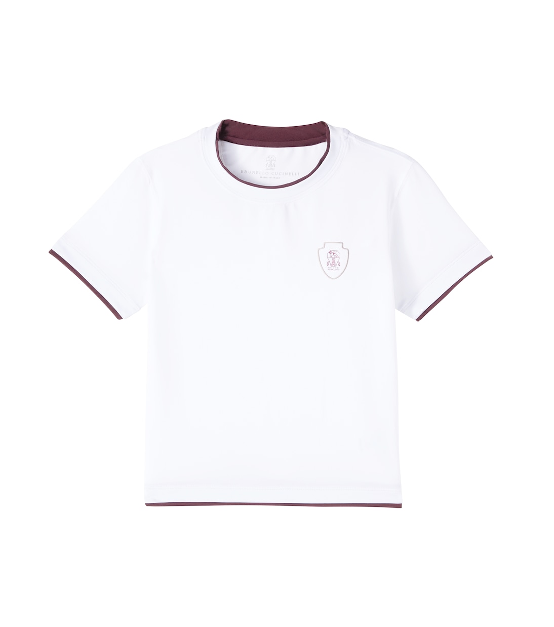T-Shirt aus einem Baumwollgemisch | Brunello Cucinelli Kids