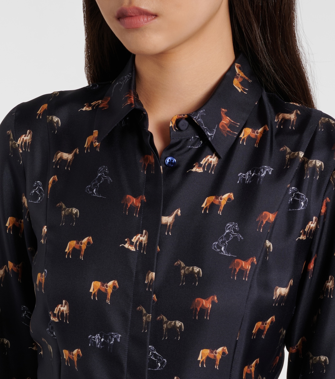 Galway belted silk shirt dress | Gabriela Hearst