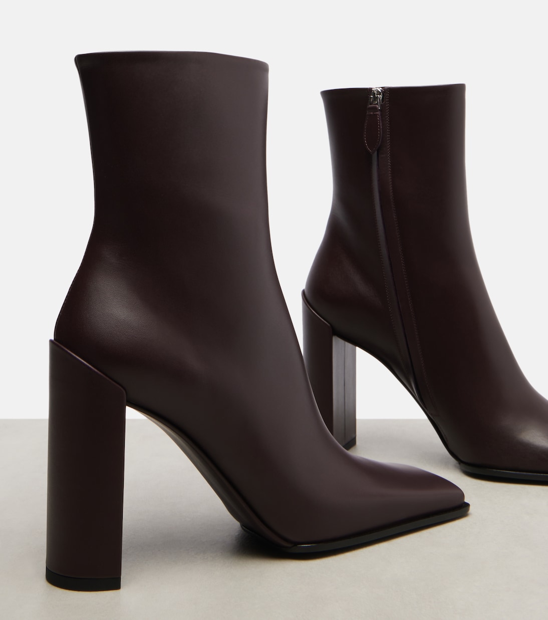 Leather ankle boots | Alaïa