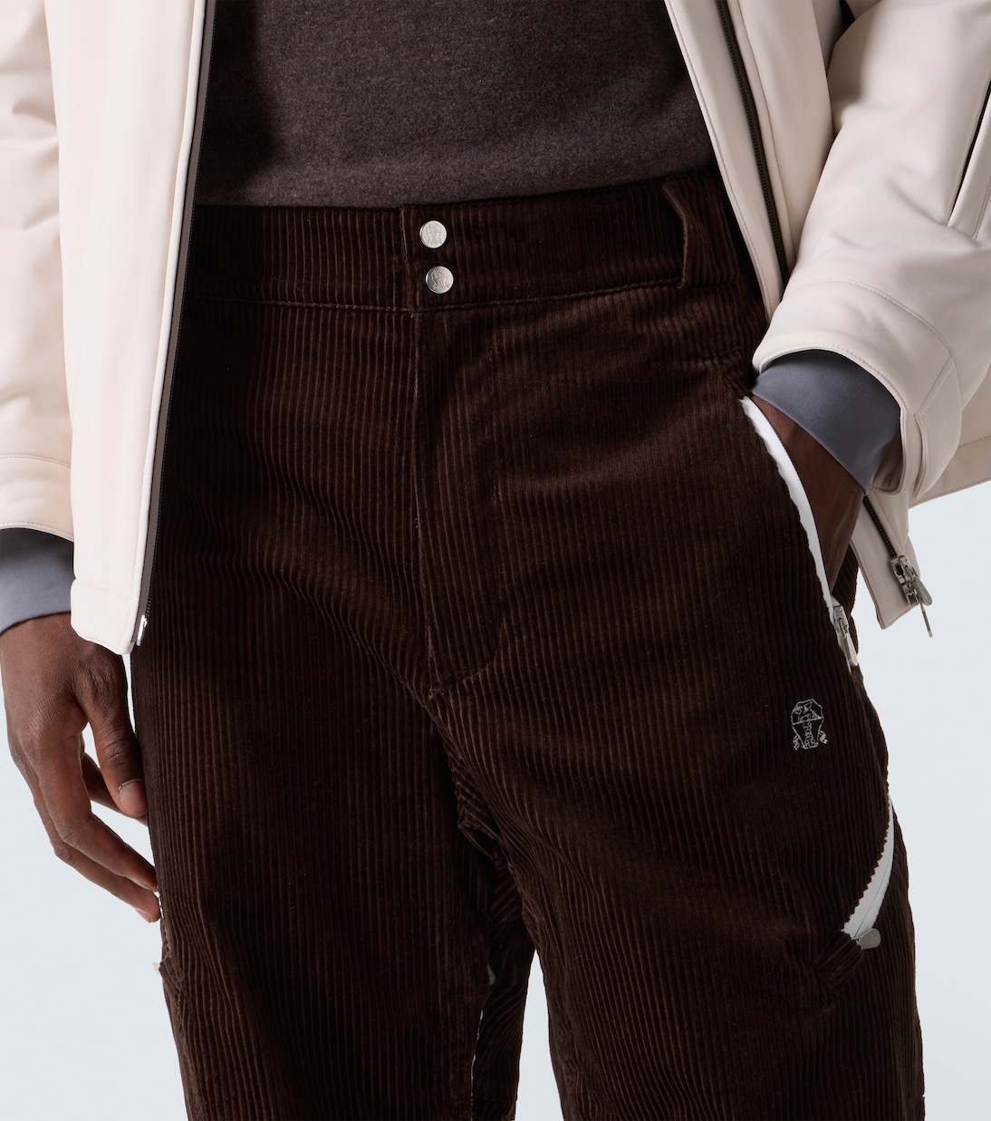 Skihose aus Baumwoll-Cord | Brunello Cucinelli